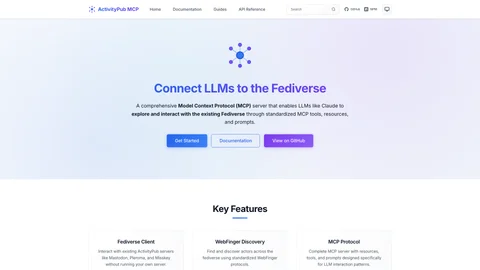 Screenshot of ActivityPub MCP Server